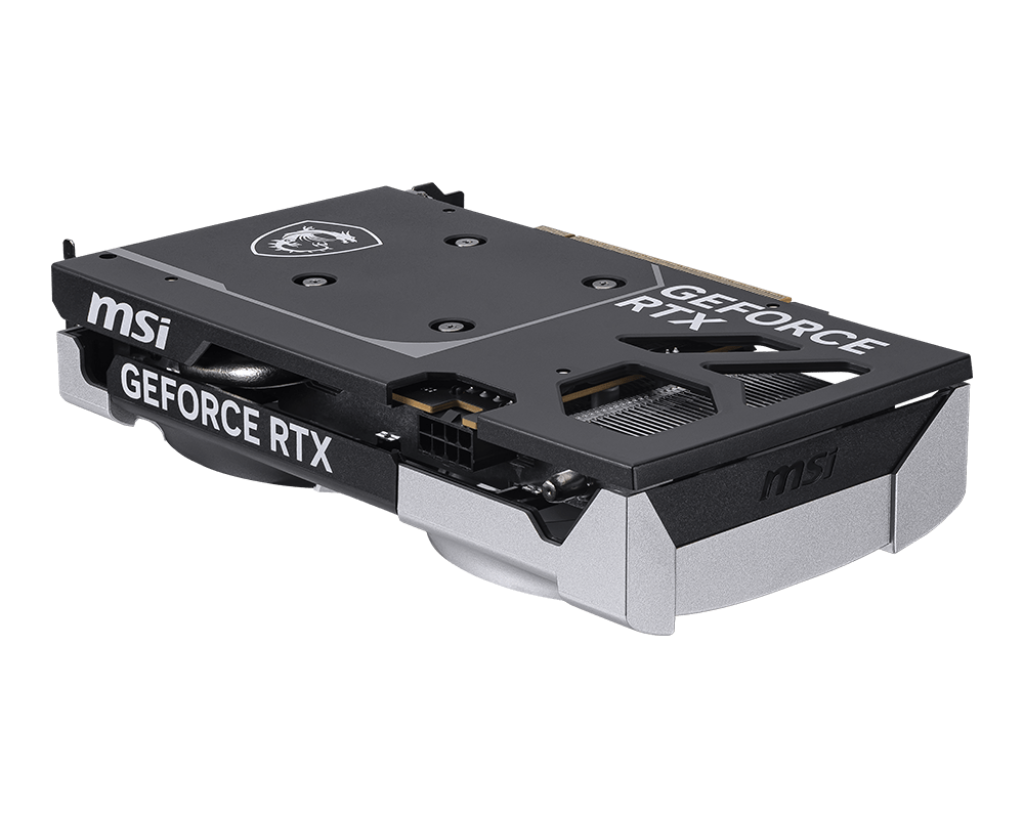 MSI GeForce RTX 5050 8 GB VENTUS 2X OC – NVIDIA Blackwell. 2560 CUDA Cores. 2617 MHz Boost. 20 Gbps GDDR6. 3× DP 2.1b. HDMI 2.1b. PCIe 5.0. 130 W TDP:圖片 4