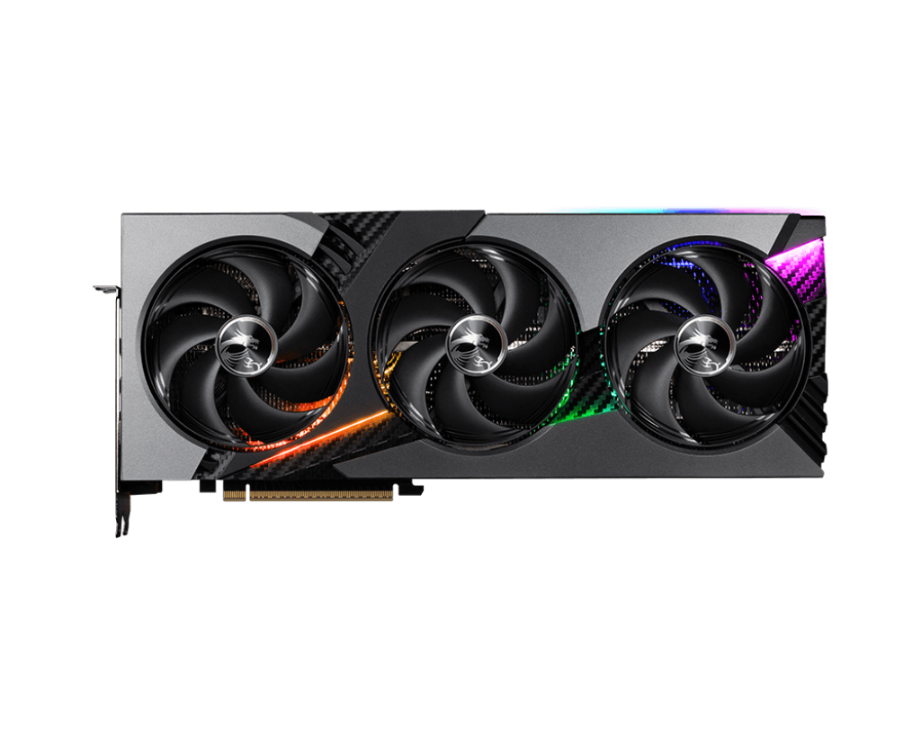 MSI GeForce RTX 5070 12G VANGUARD SOC – 12GB GDDR7. PCIe 5.0. 28 Gbps. 6144 Cores. 2655 MHz Boost. DLSS 4. DisplayPort 2.1b. HDMI 2.1b:圖片 2