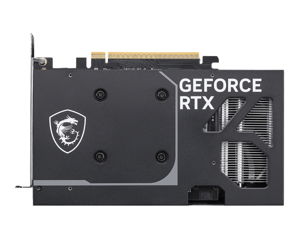MSI GeForce RTX 5050 8 GB VENTUS 2X OC – NVIDIA Blackwell. 2560 CUDA Cores. 2617 MHz Boost. 20 Gbps GDDR6. 3× DP 2.1b. HDMI 2.1b. PCIe 5.0. 130 W TDP:圖片 3