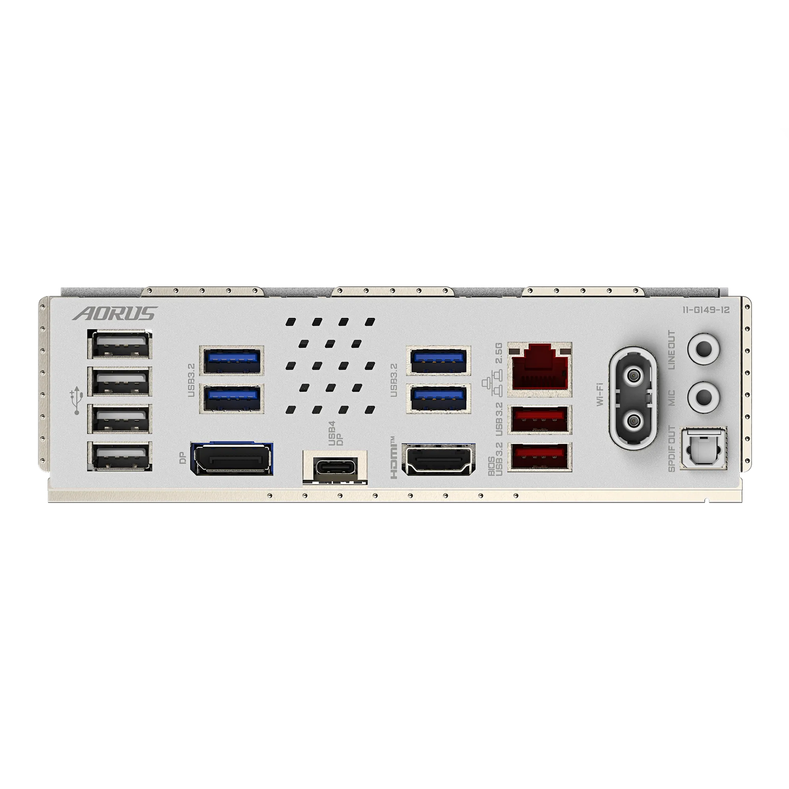 GIGABYTE B860M AORUS ELITE WIFI6E ICE mATX Motherboard – Intel B860. LGA 1851. DDR5. 3× M.2 (1× PCIe 5.0). Wi-Fi 6E. USB4 Type-C:圖片 5