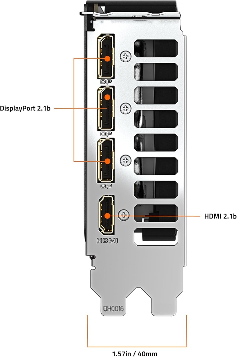 GIGABYTE GeForce RTX 5060 EAGLE MAX OC 8GD – 8 GB GDDR7. 128-bit. PCIe 5.0. 2550 MHz Boost. WINDFORCE Cooling. DisplayPort 2.1b×3 & HDMI 2.1b:圖片 5