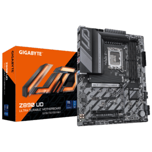 GIGABYTE Z890 UD ATX Motherboard – Supports Intel® Core™ Ultra (Series 2). DDR5. PCIe 5.0. USB4. 2.5GbE LAN