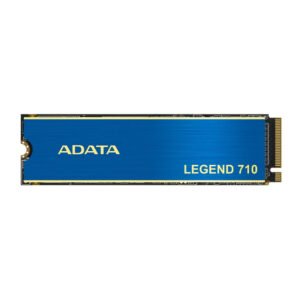 ADATA LEGEND 710 512GB PCIe Gen3x4 NVMe M.2 SSD - Up to 2.400/1.600MB/s. NVMe 1.4. HMB. LDPC ECC